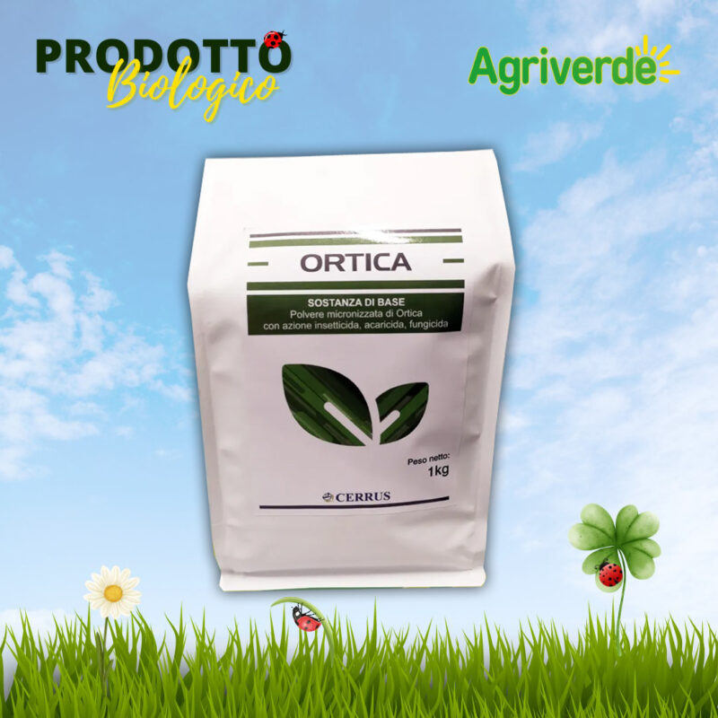 Polvere Vegetale Macerato Ortica Agricoltura BIO 1 kg