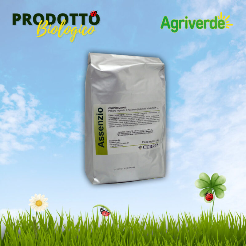 Polvere Vegetale Macerato Assenzio Agricoltura BIO 1 kg