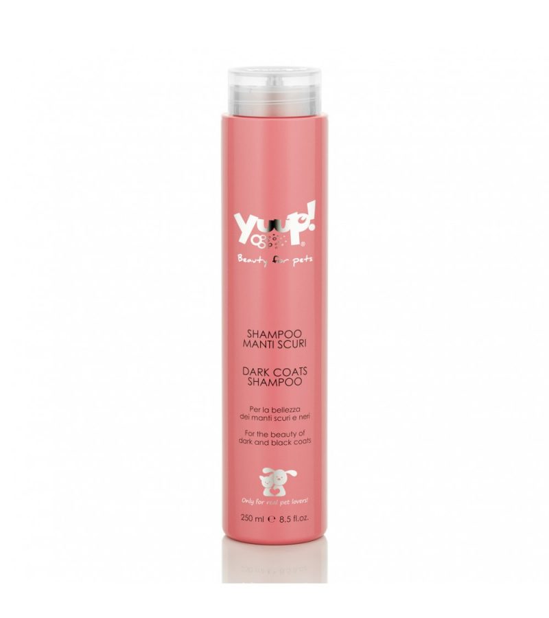 Shampoo per Cani Manti Scuri 250ML YUUP! Ravviva Il Colore Ed Esalta La Lucentezza